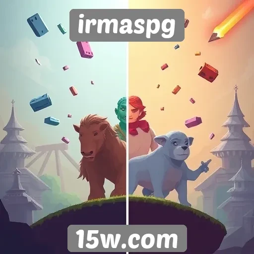 Comparação de jogos populares no irmaspg